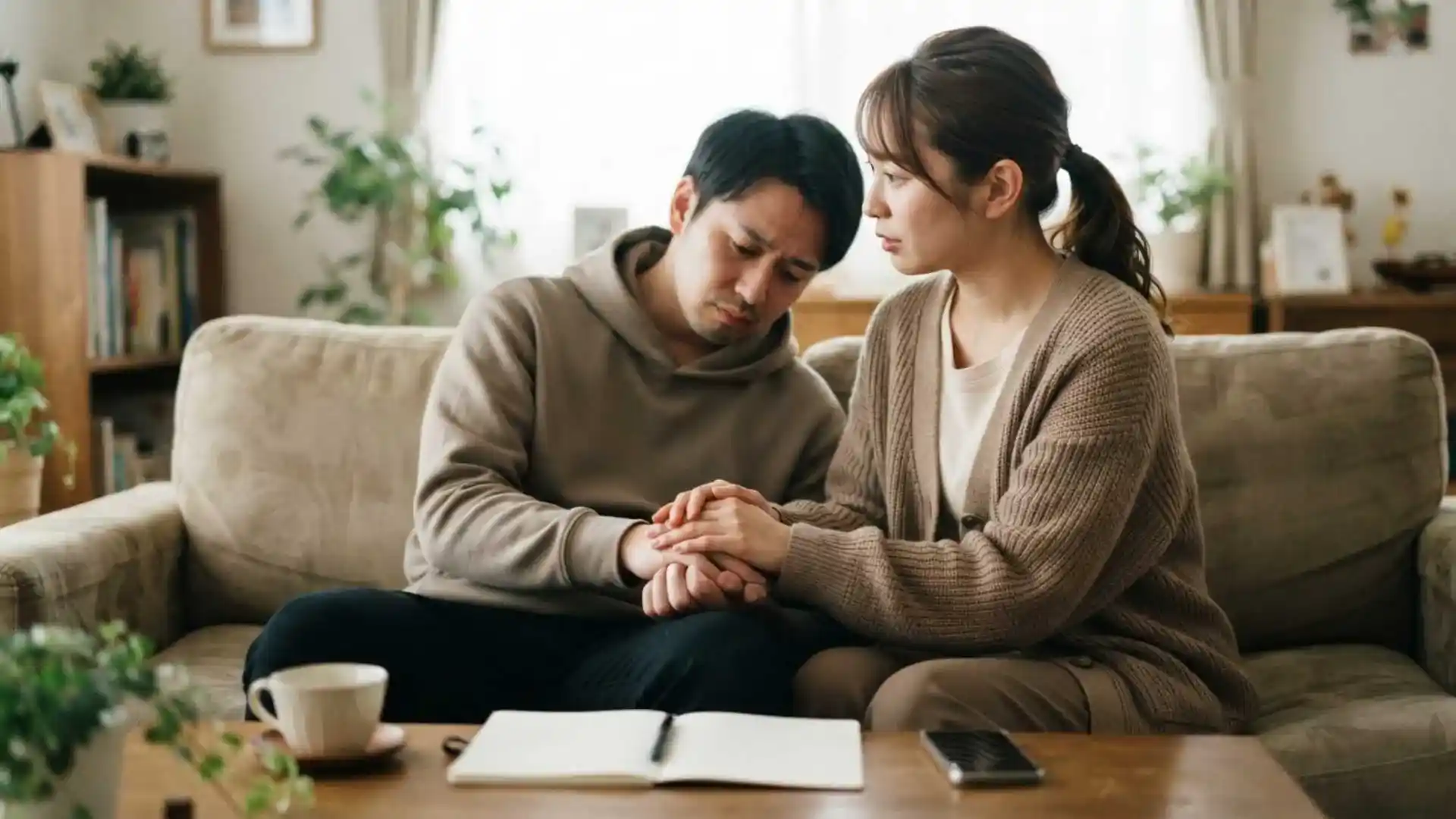 旦那がうつ病で妻が休職することは可能？会社への伝え方