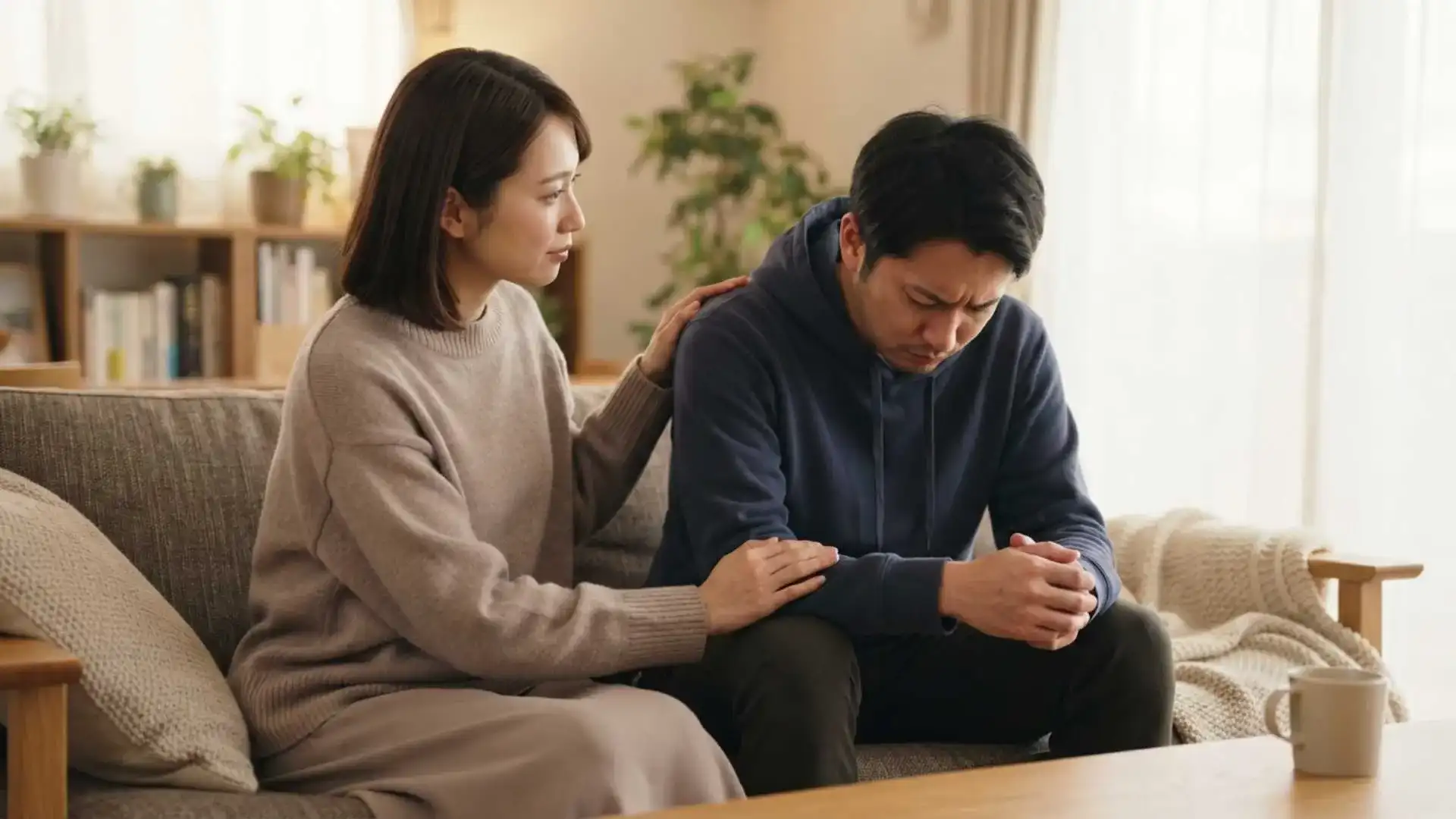旦那がうつで仕事辞めたいと言った時の妻の賢い対処法